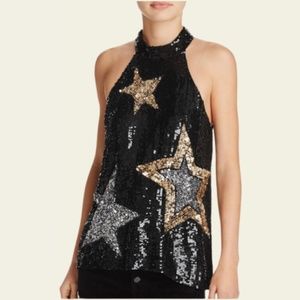 Parker Sequin Halter Top